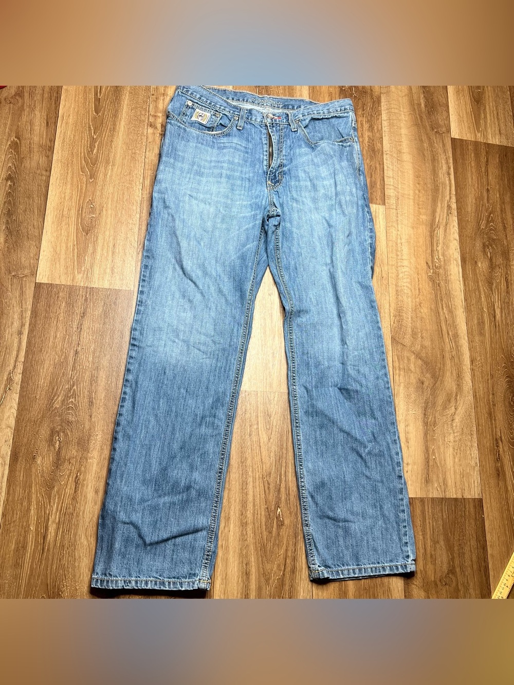 Cinch Jeans Men 36x34 Denim Medium Wash Cowboy Western Rodeo Relaxed